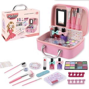 ست کامل اسباب بازی لوازم آرایشی 20 قطعه همراه با کیف_اسباب بازی