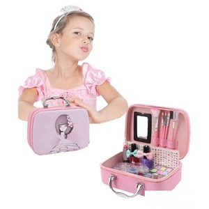 ست کامل اسباب بازی لوازم آرایشی 20 قطعه همراه با کیف_اسباب بازی