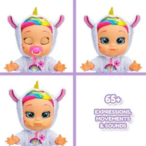 عروسک رباتیک 30 سانتی اولین احساسات نوزاد مدل IMC Toys - Cry Babies - First Emotions - Dreamy Interactive Baby Doll_اسباب بازی