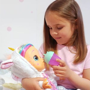 عروسک رباتیک 30 سانتی اولین احساسات نوزاد مدل IMC Toys - Cry Babies - First Emotions - Dreamy Interactive Baby Doll_اسباب بازی