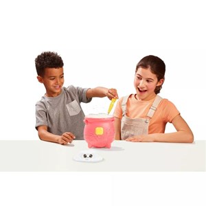 مجیک میکسیز دیگ جادویی با عروسک پولیشی سورپرایزی با جادوی آتش مدل Moose - Magic Mixies - Magical Gem Surprise - Cauldron Fire Magic_اسباب بازی