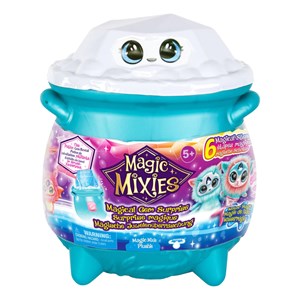 مجیک میکسیز دیگ جادویی با عروسک پولیشی سورپرایزی با جادوی آب مدل Moose - Magic Mixies - Magical Gem Surprise - Cauldron Water Magic_اسباب بازی