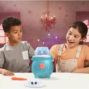 مجیک میکسیز دیگ جادویی با عروسک پولیشی سورپرایزی با جادوی آب مدل Moose - Magic Mixies - Magical Gem Surprise - Cauldron Water Magic_اسباب بازی