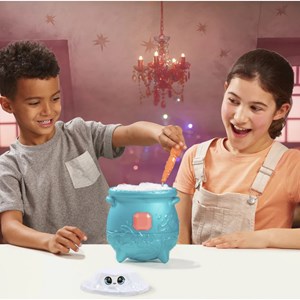 مجیک میکسیز دیگ جادویی با عروسک پولیشی سورپرایزی با جادوی آب مدل Moose - Magic Mixies - Magical Gem Surprise - Cauldron Water Magic_اسباب بازی