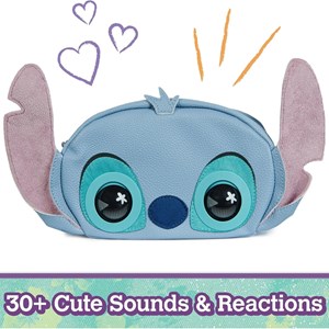کیف جادویی پرس پتز استیچ مدل Spin Master - Purse Pets - Disney - Stitch Purse Pets Interactive Pet toy and Shoulder Bag_اسباب بازی