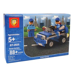 لگو سیتی ماشین پلیس 88 قطعه مدل BT-2025_اسباب بازی