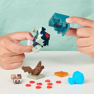 اکشن فیگورهای سورپرایزی Minecraft سری Caves and Cliffs مدل Moose - Treasure X - Minecraft Caves and Cliffs - Cave Adventure_اسباب بازی