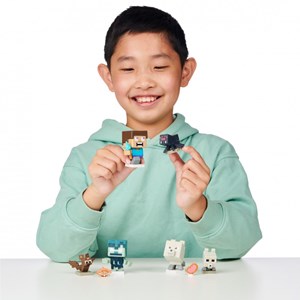 اکشن فیگورهای سورپرایزی Minecraft سری Caves and Cliffs مدل Moose - Treasure X - Minecraft Caves and Cliffs - Cave Adventure_اسباب بازی