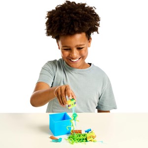 اکشن فیگور سورپرایزی Minecraft سری Sand and Sea مدل Moose - Treasure X - Minecraft Real Gold Sand and Sea Overworld Mine and Craft Character_اسباب بازی