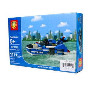 لگو سیتی قایق پلیس 117 قطعه مدل BT-2020_اسباب بازی