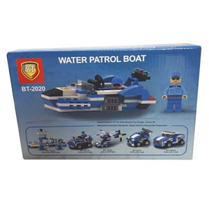 لگو سیتی قایق پلیس 117 قطعه مدل BT-2020_اسباب بازی