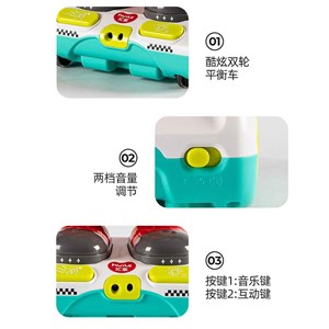 عروسک رباتیک خرگوش موزیکال GOOD LUCK_اسباب بازی