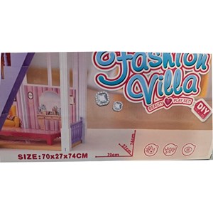 اسباب بازی خانه ویلایی باربی 2 طبقه شامل 112 قطعه به همراه لوازم و اکسسوری_اسباب بازی