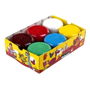 رنگ انگشتی 6 رنگ آریا ARYA_اسباب بازی 