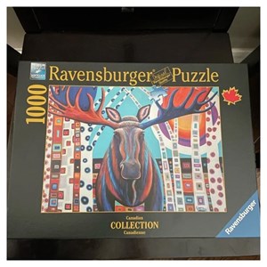 پازل 1000 قطعه راونزبرگر Ravensburger طرح گوزن زمستانی_اسباب بازی