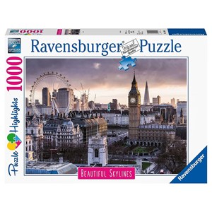 پازل 1000 قطعه راونزبرگر طرح شهر لندن Ravensburger - Puzzles - 1000 pieces - London_اسباب بازی