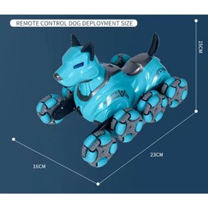 ربات اسباب بازی سگ ملق زن هشت چرخ کنترلی شارژی_اسباب بازی