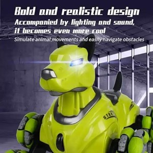 ربات اسباب بازی سگ ملق زن هشت چرخ کنترلی شارژی_اسباب بازی