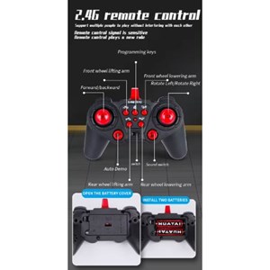 ربات اسباب بازی سگ ملق زن هشت چرخ کنترلی شارژی_اسباب بازی