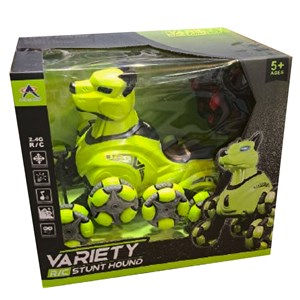 ربات اسباب بازی سگ ملق زن هشت چرخ کنترلی شارژی_اسباب بازی