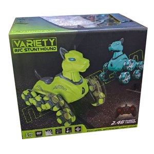 ربات اسباب بازی سگ ملق زن هشت چرخ کنترلی شارژی_اسباب بازی