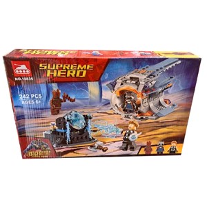 لگو دی سی ابر قهرمانان سوپر هیرو 242 قطعه سری مدل Supreme Hero 10835_اسباب بازی