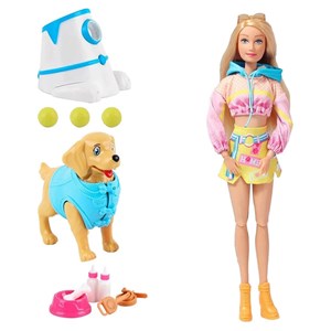 عروسک باربی دفا لوسی همراه با سگ و وسایل مدل 8485 Barbie Defa Lucy_اسباب بازی