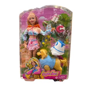 عروسک باربی دفا لوسی همراه با سگ و وسایل مدل 8485 Barbie Defa Lucy_اسباب بازی