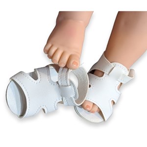 عروسک سیلیکونی دختر بچه پیراهن صورتی_اسباب بازی