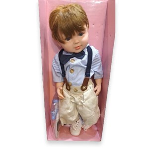 عروسک سیلیکونی پسر بچه همراه با وسایل_اسباب بازی