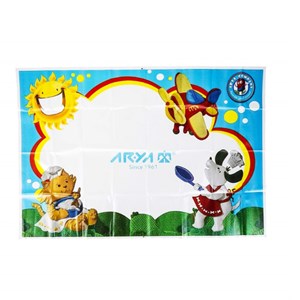 خمیر بازی 5 رنگ سطلی با ابزار آریا ARYA