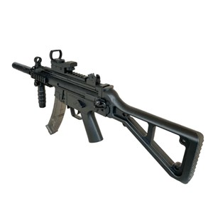 تفنگ اسباب بازی شارژی بزرگ تیر ژله ای و تیر فومی مدل MP5K Black Gel Blaster_اسباب بازی