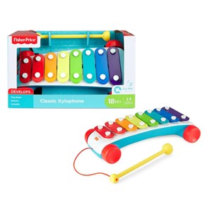 اسباب بازی آموزشی زایلافون Fisher Price (بلز) مدل Mattel - Fisher Price - Classic Xylophone_اسباب بازی