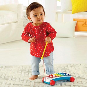 اسباب بازی آموزشی زایلافون Fisher Price (بلز) مدل Mattel - Fisher Price - Classic Xylophone_اسباب بازی
