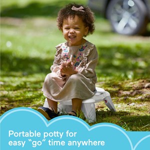توالت فرنگی مسافرتی کودک مدل Mattel - Fisher Price - 2-In-1 Travel Potty