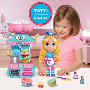عروسک آلیس در سرزمین عجایب همراه با فر جادویی مدل Disney - Disney Junior - Alice's Wonderland Bakery Alice Doll and Magical Oven Set