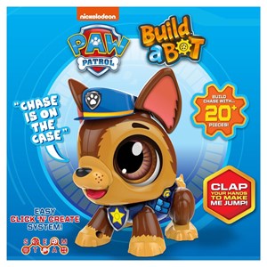 اکشن فیگور ساختنی چیس Paw Patrol سگ های نگهبان مدل Goliath - Paw Patrol - Build a Bot - Chase