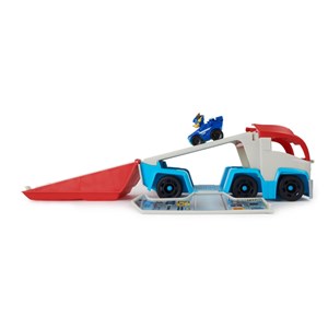 کامیون اسباب بازی سگ های نگهبان Paw Patrol به همراه ماشین چیس مدل Spin Master - Paw Patrol - Mighty Movie - Pup Squad - Patroller Toy Truck