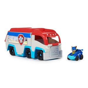 کامیون اسباب بازی سگ های نگهبان Paw Patrol به همراه ماشین چیس مدل Spin Master - Paw Patrol - Mighty Movie - Pup Squad - Patroller Toy Truck