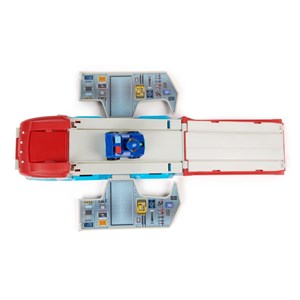 کامیون اسباب بازی سگ های نگهبان Paw Patrol به همراه ماشین چیس مدل Spin Master - Paw Patrol - Mighty Movie - Pup Squad - Patroller Toy Truck