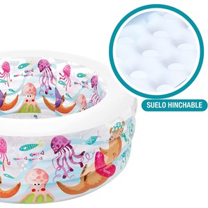 استخر بادی عمیق با طرح آکواریوم اینتکس intex_اسباب بازی