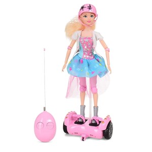 عروسک باربی اسکوتر سوار کنترلی 30 سانتی_اسباب بازی