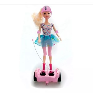 عروسک باربی اسکوتر سوار کنترلی 30 سانتی_اسباب بازی