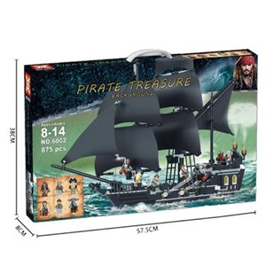 لگو کریتور کشتی دزدان دریایی 875 قطعه مدل 6002_اسباب بازی