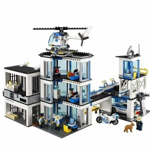 لگو سیتی ایستگاه پلیس 894 قطعه مدل Cityes 6065_اسباب بازی