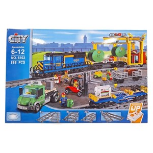 لگو سیتی قطار باری کنترلی 888 قطعه مدل City 6103_اسباب بازی