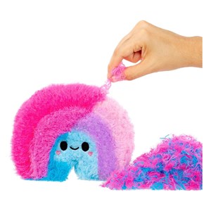 عروسک پولیشی رنگین کمان سورپرایزی بزرگ مدل MGA - Fluffie Stuffiez - Large Collectible Plush - Rainbow