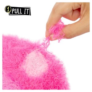 عروسک پولیشی رنگین کمان سورپرایزی بزرگ مدل MGA - Fluffie Stuffiez - Large Collectible Plush - Rainbow