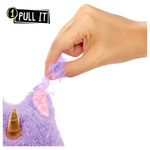 عروسک پولیشی یونیکورن سورپرایزی بزرگ مدل MGA - Fluffie Stuffiez - Large Collectible Plush - Unicorn