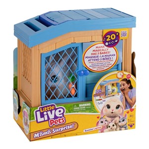 عروسک رباتیک خرگوش ماما سورپرایز مدل Mosse - Little Live Pets - Mama Surprise Bunnies Lapines